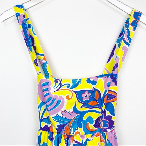 J. Crew | Tiered Taffeta Maxi Dress in Curly Floral NWT - Picture 9 of 16